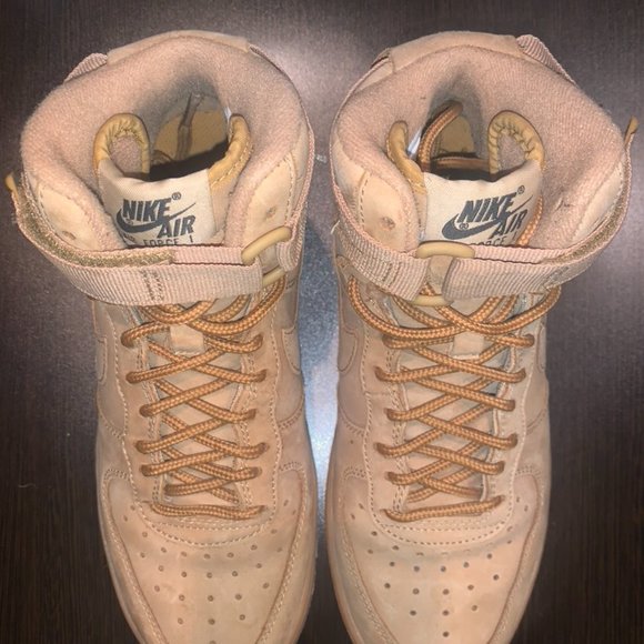 Nike Air Force 1 High 'Flax" - Picture 5 of 11